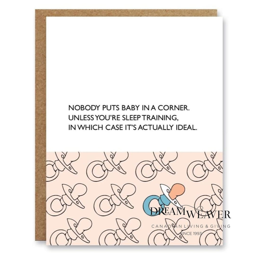 Baby in A Corner Card | Boo to You Stationary