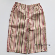 Charger l&#39;image dans la galerie, Baby Pants | Pink Burgundy and Green Stripe Baby
