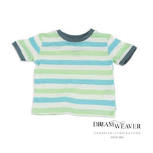Load image into Gallery viewer, Bamboo Short Sleeve Tee in Popsicle Stripe | Silkberry Baby Baby
