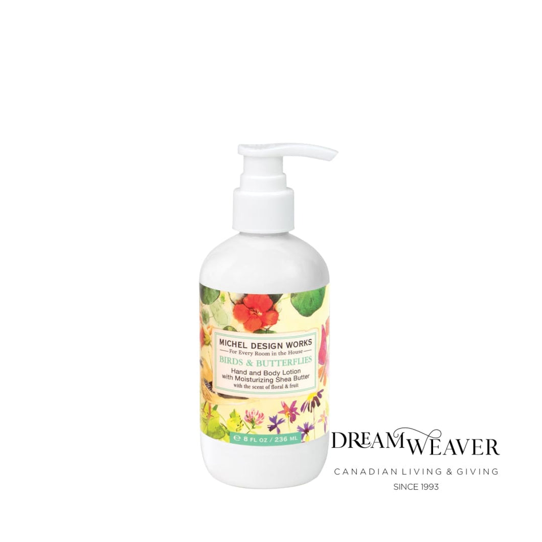 Birds & Butterflies Lotion | Michel Design Works | Dream Weaver Canada