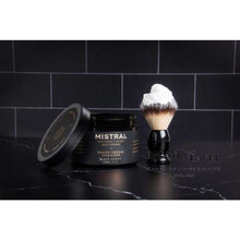 Charger l&#39;image dans la galerie, Black Amber Shave Cream | Mistral Bath &amp; Body
