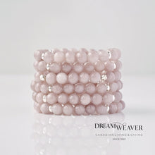 Load image into Gallery viewer, Blush Jade Large Gemstone/Sterling Silver Bracelet Accessories
