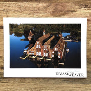 Boldt Castle Yacht House Postcard