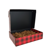 Load image into Gallery viewer, Buffalo Plaid Corrugated Mailer
