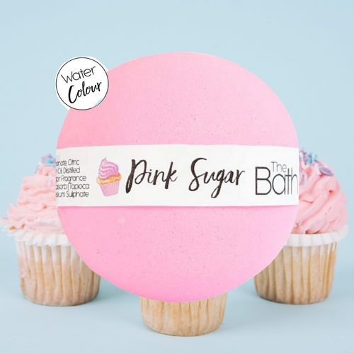 Pink Sugar 200g Bath Bomb | Bath Bomb Company