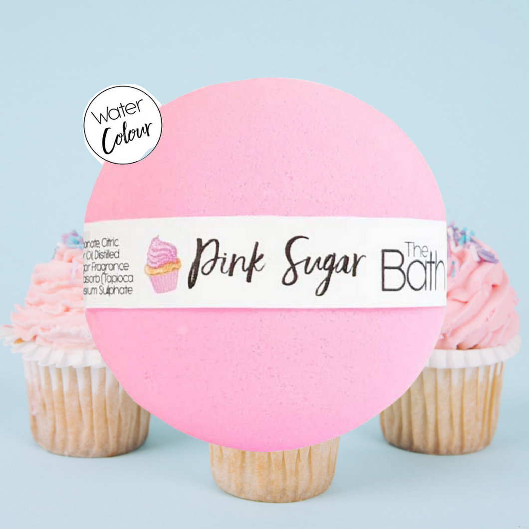 Pink Sugar 200g Bath Bomb | Bath Bomb Company