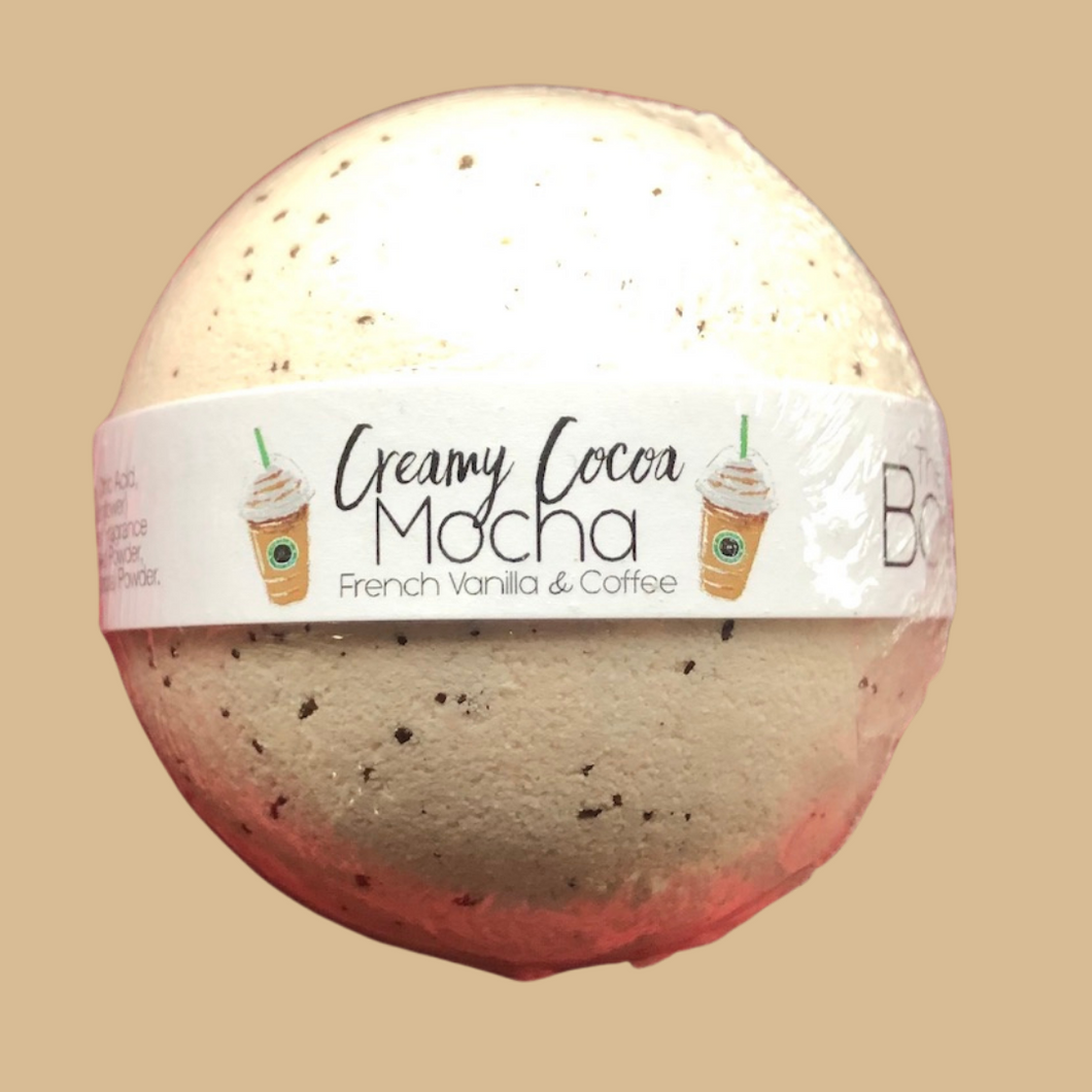 Cocoa Mocha Latte Bath Bomb | Bath Bomb Company