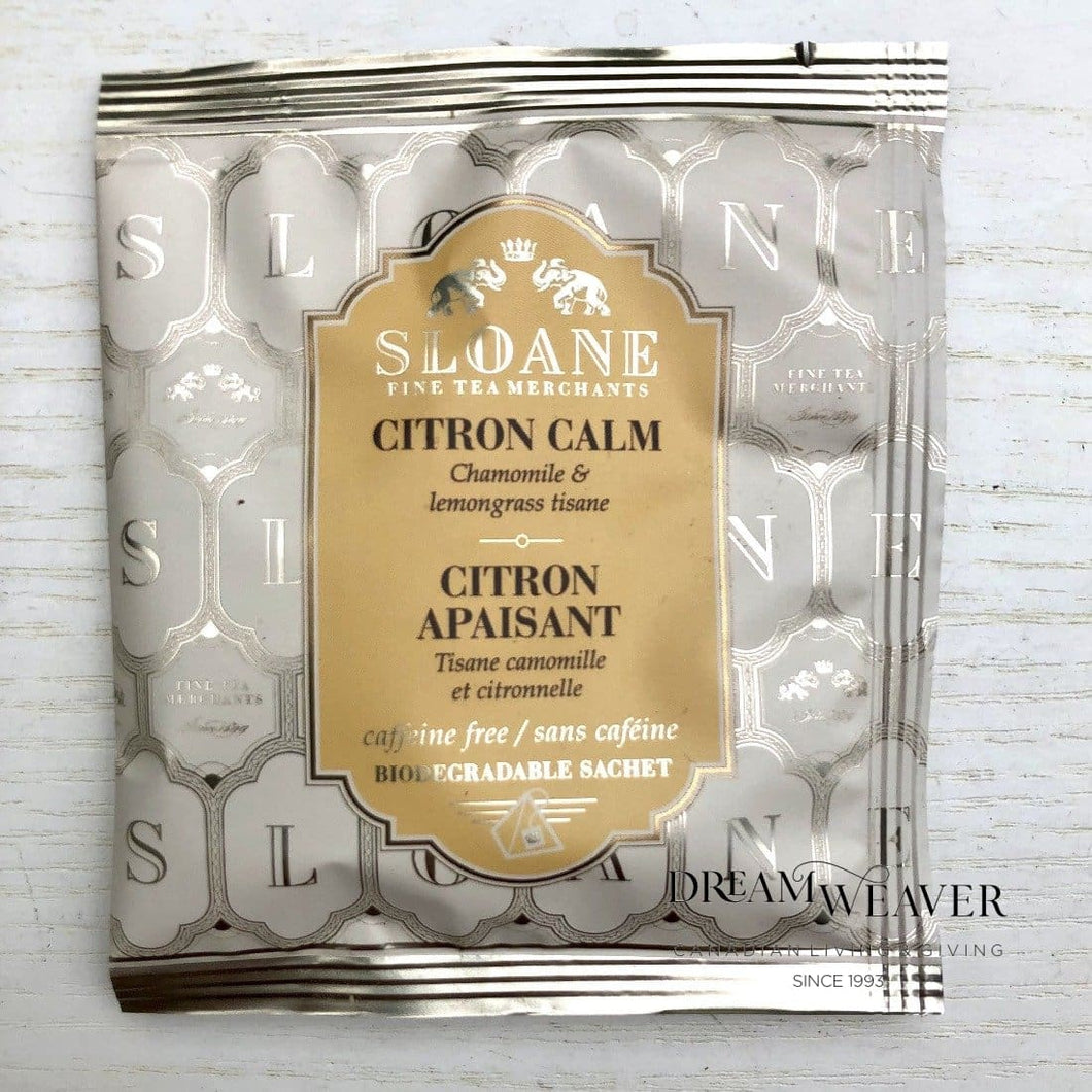 Citron Calm 6 Pack of Single Sachets | Sloane Tea