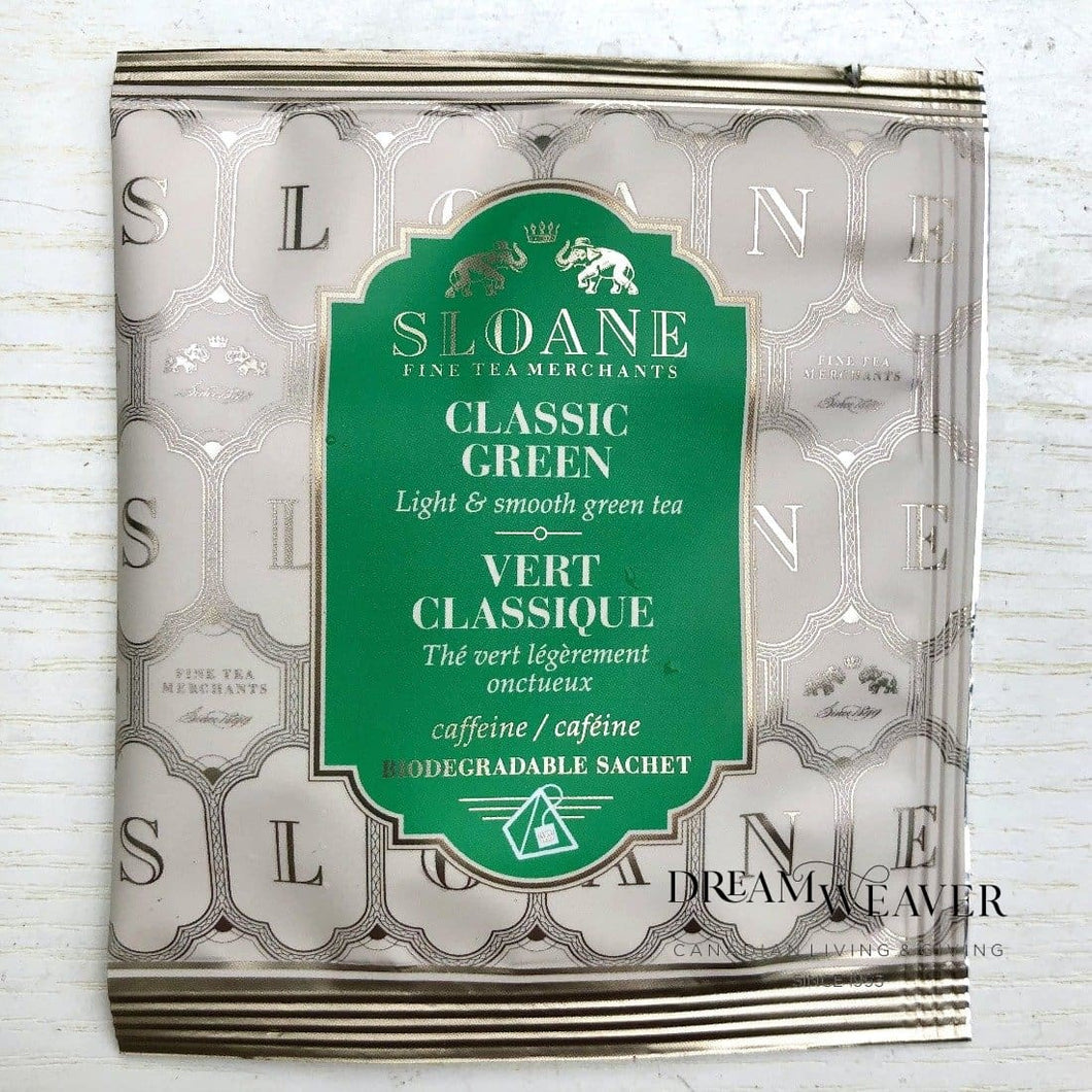 Classic Green 6 Pack of Single Sachets | Sloane Tea
