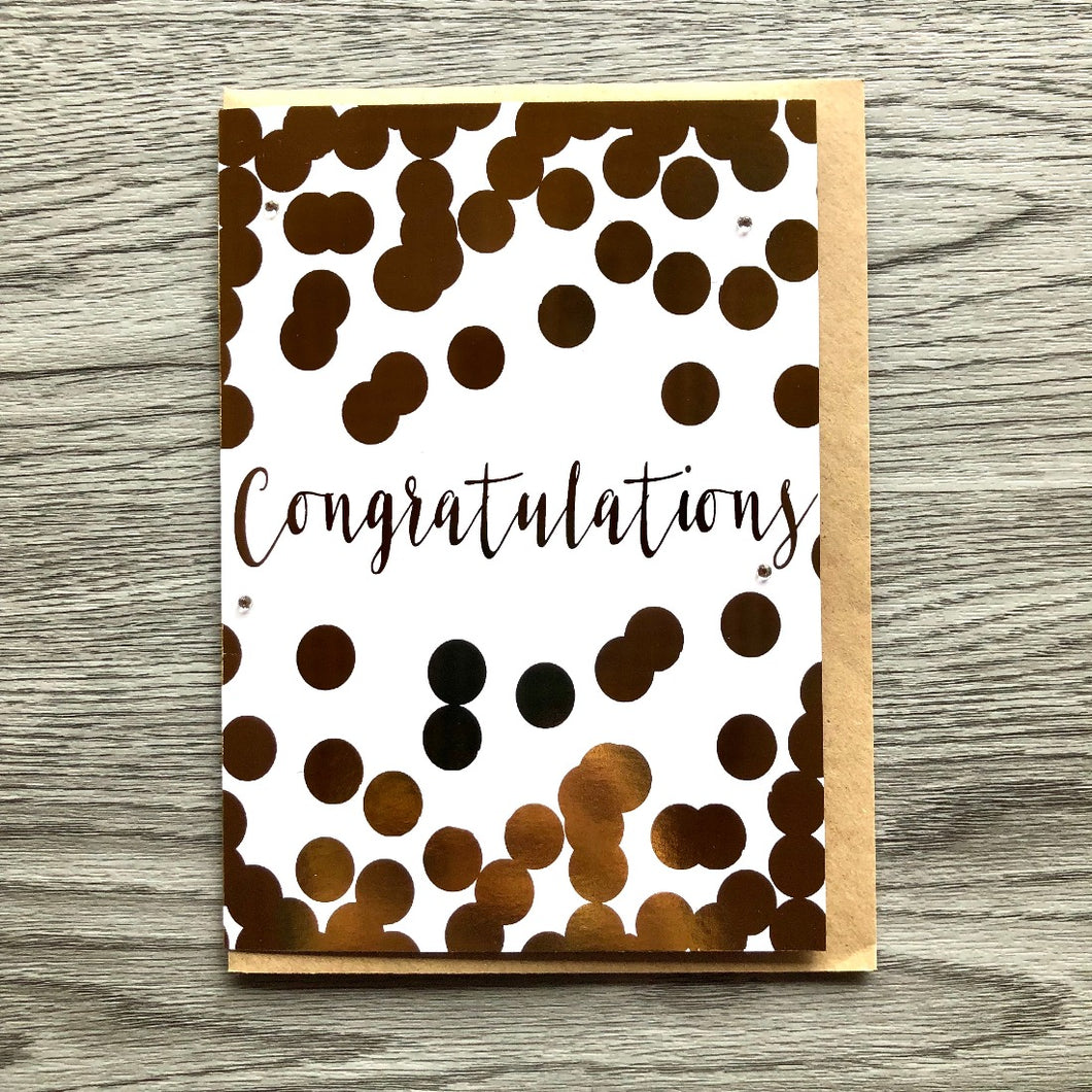 Congratulations Bubbles | Greeting Card