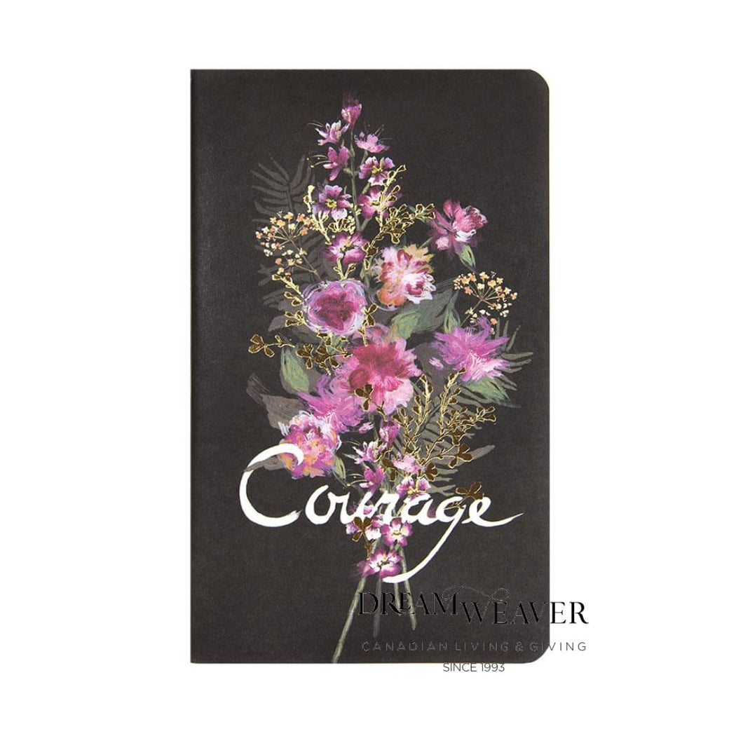 Courage Bouquet Notebook Stationary