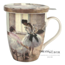 Load image into Gallery viewer, Tea Mug with Lid Degas Dance Lesson Tableware
