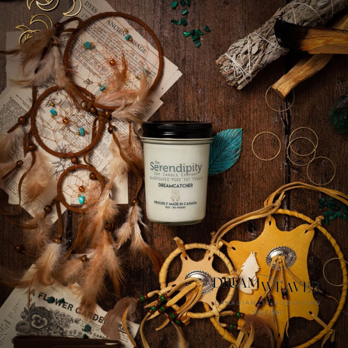 Dreamcatcher Candle Jar | Serendipity Candle | Dream Weaver Canada