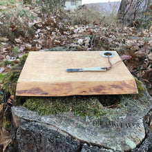 Load image into Gallery viewer, Eat, Drink and Be Merry Cutting Board and Pate Knife
