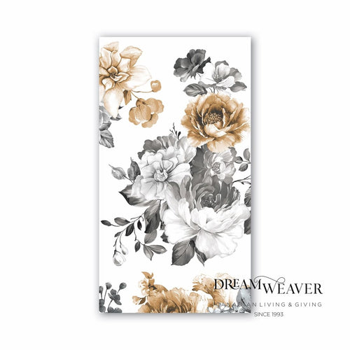 Gardenia Hostess Napkins | Michel Design Works | Dream Weaver Canada