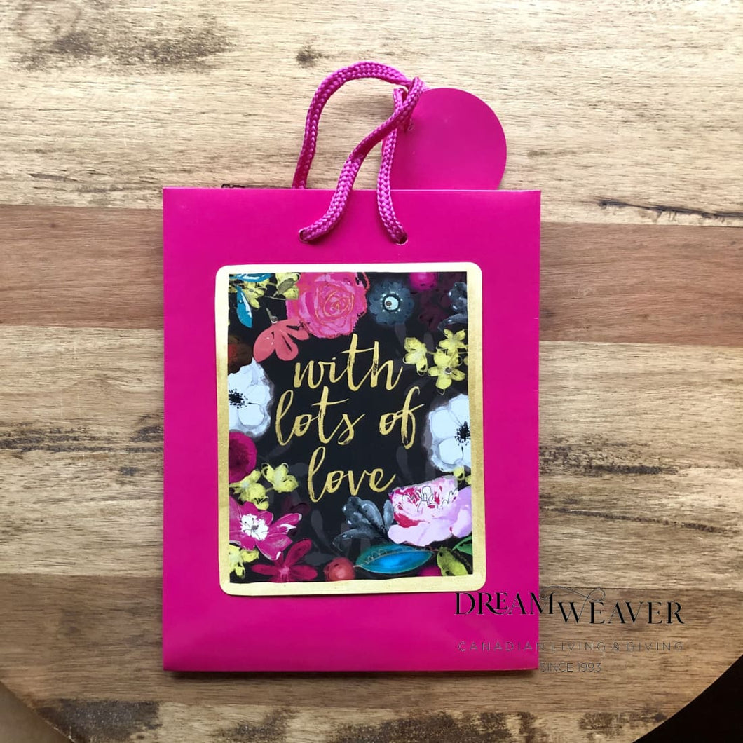 Gift Bag | With Lots of Love | Medium Gift Wrap etc.