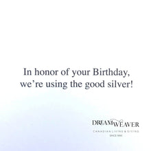 Load image into Gallery viewer, Good Silver  | Birthday Card

