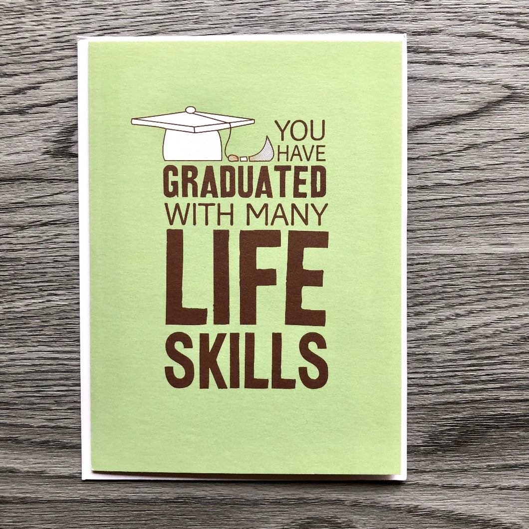 Graduation Life Skills | Greeting Card