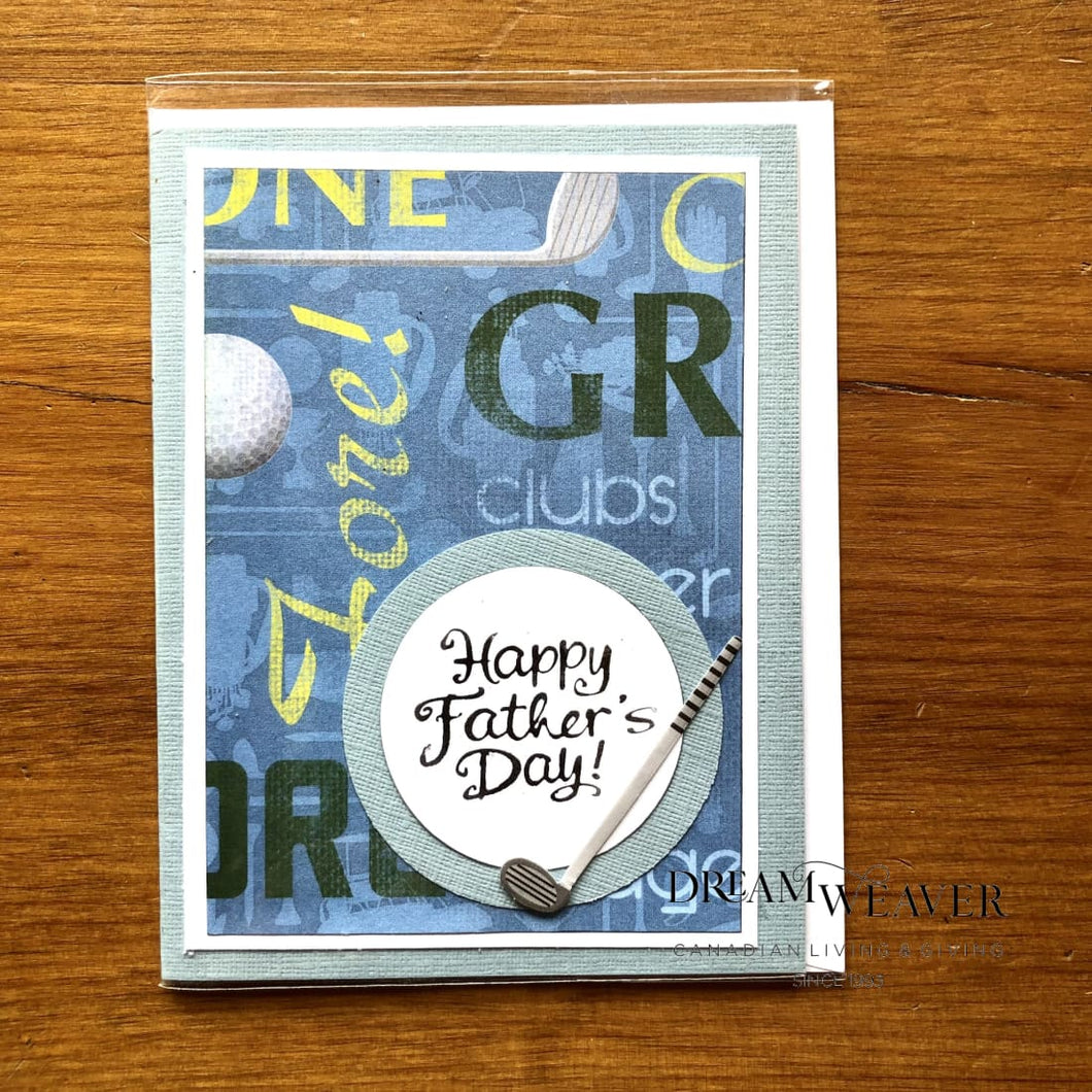 Happy Father’s Day | Golf | Hand Made Dad Card Cards