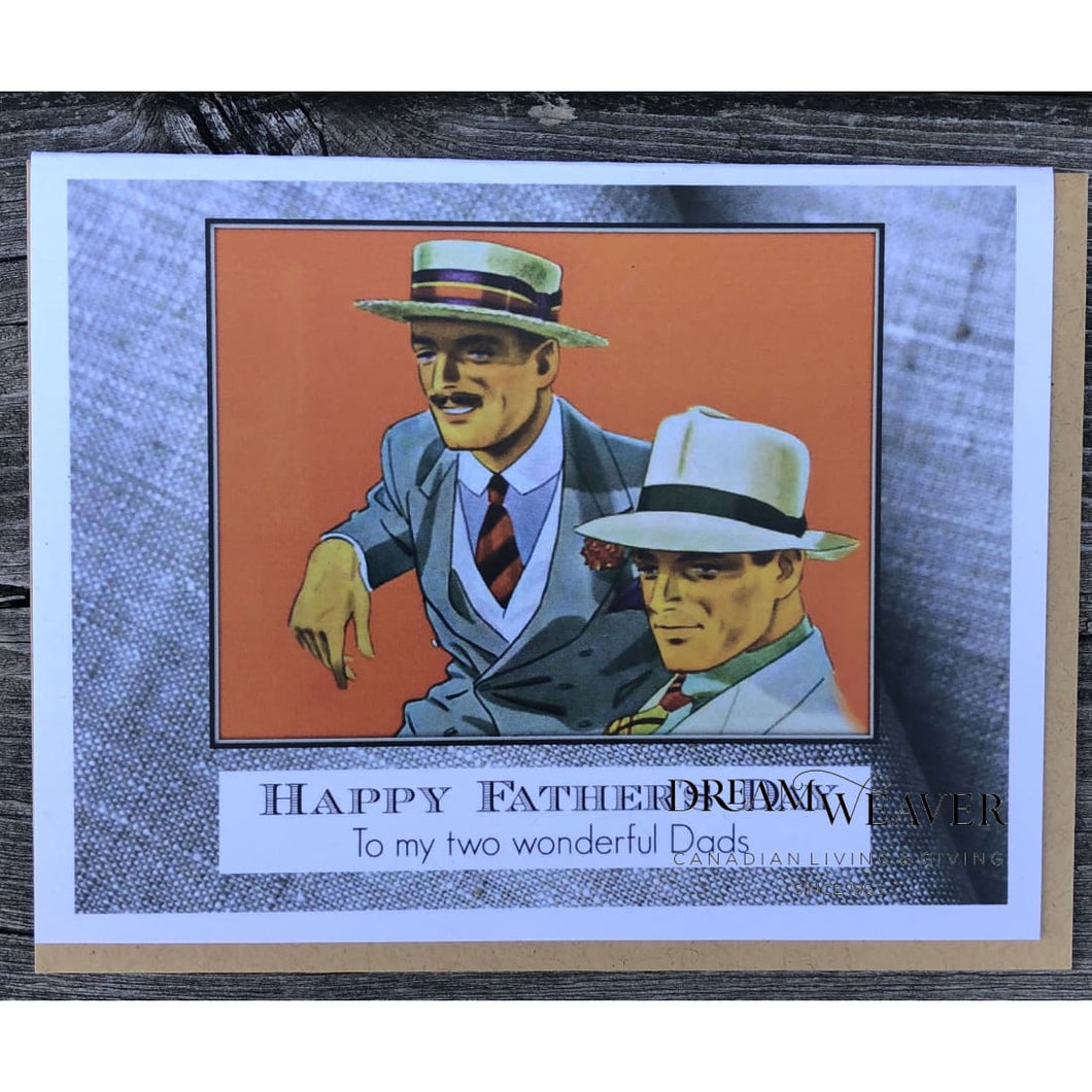 Happy Father’s Day to my two wonderful dads | Father’s Day Card Cards