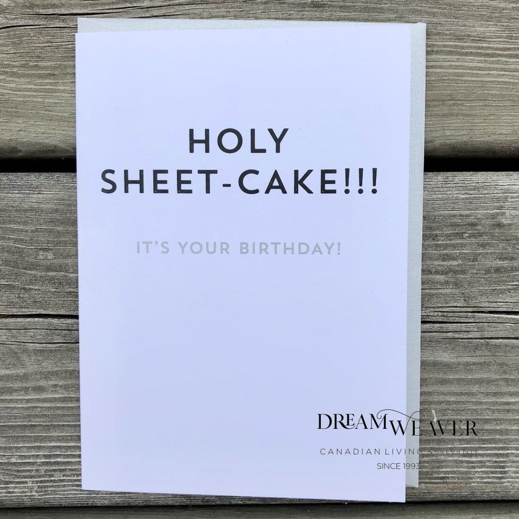 OLY SHEET-CAKE!!! | Birthday Card