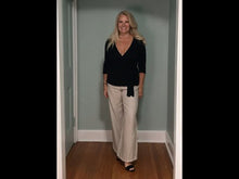 Load and play video in Gallery viewer, Sand Wide Leg Pants | Hemp
