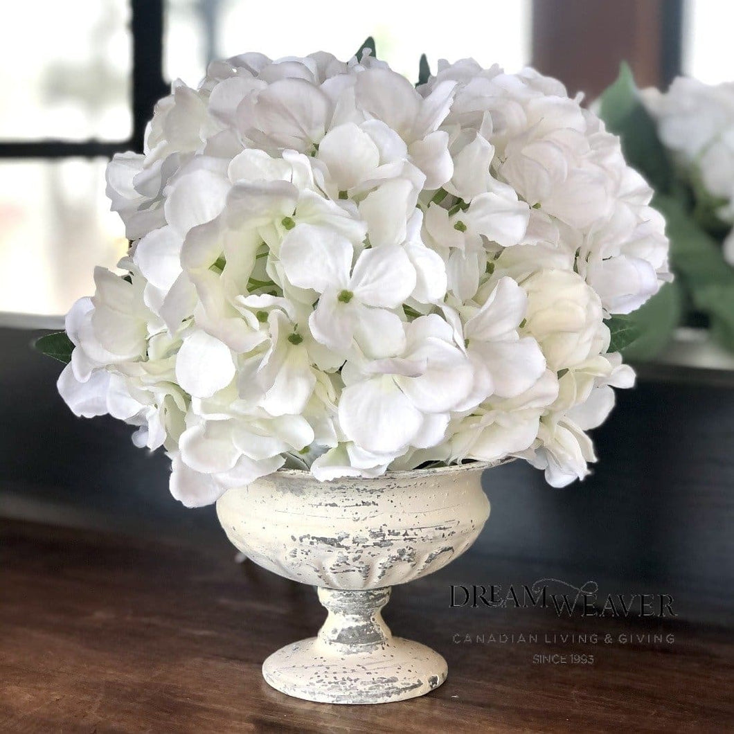 Hydrangea Bush | Cream Home Decor