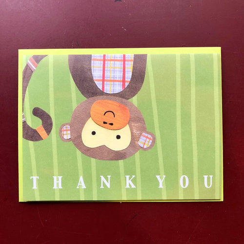 Thank You Card | Monkey