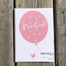 Load image into Gallery viewer, It&#39;s a Girl! | New Baby Card
