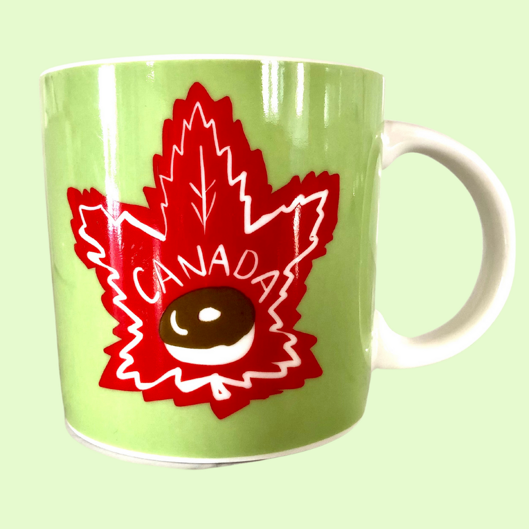 Maple Leaf and Donut Mug | Wendy Tancock Design