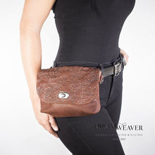 Load image into Gallery viewer, Leather Waist Bag/Crossbody - Black | Hides in Hand Accessories
