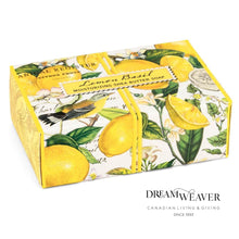 Load image into Gallery viewer, Lemon Basil Boxed Soap | Michel Design Works Bath &amp; Body
