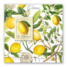 Load image into Gallery viewer, Lemon Basil Napkins | Michel Design Works Tableware
