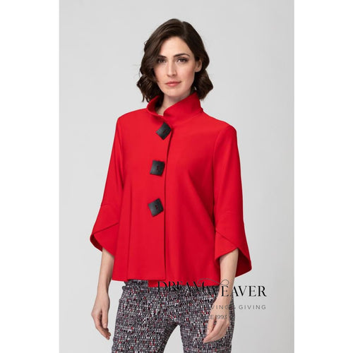 Joseph Ribkoff Lipstick Red Jacket 193198 Fashion