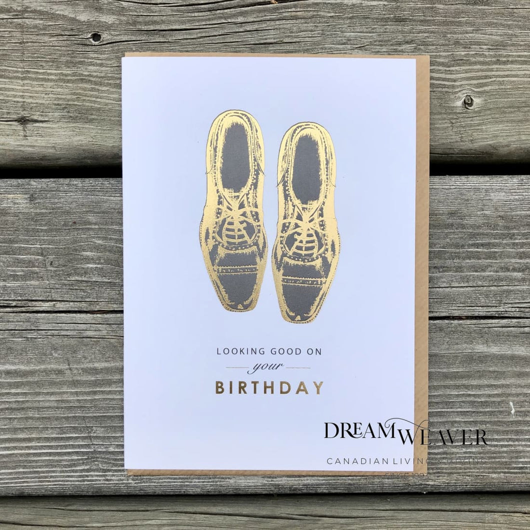 Looking Good | Brogue Shoes | Birthday Card