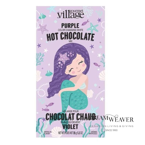 Mermaid Hot Chocolate Mix | 6 Pack | Gourmet Du Village