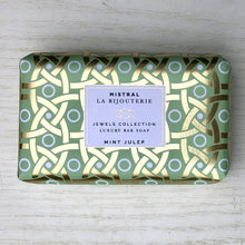 Load image into Gallery viewer, Jewels Mint Julep Bar Soap 200 gm | Mistral - Dream Weaver Canada

