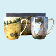 Load image into Gallery viewer, Claude Monet Scenes with Women | Set of 2 Mugs
