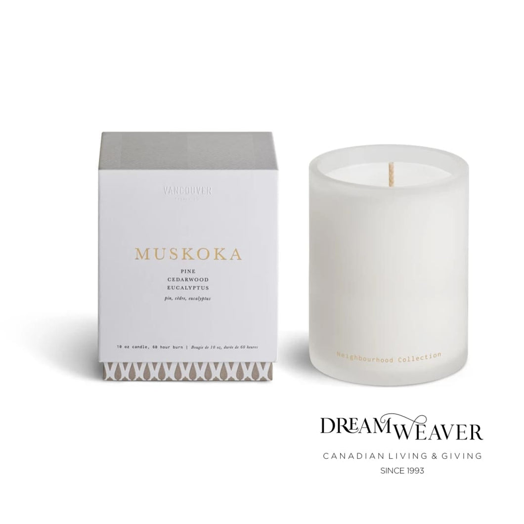 Muskoka Boxed Jar Candle | Vancouver Candle Co. Candles