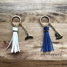 Load image into Gallery viewer, Nautical Tassel Key Chain
