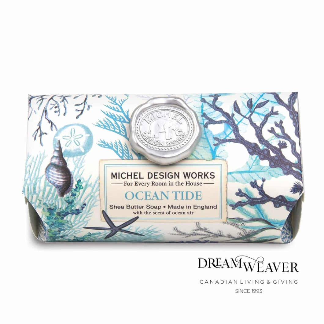 Ocean Tide Large Bath Soap Bar | Michel Design Works | Dream Weaver 
