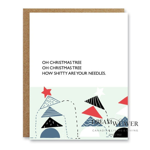 Oh Christmas Tree Greeting Card | Boo To You Stationary