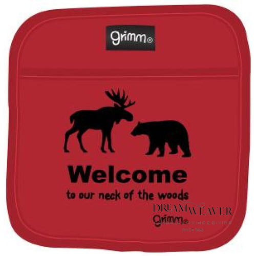 Welcome to our neck of the woods Pot Holder Tableware
