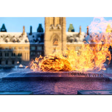 Charger l&#39;image dans la galerie, Peace Tower Flame | Caleb Ficner Cards
