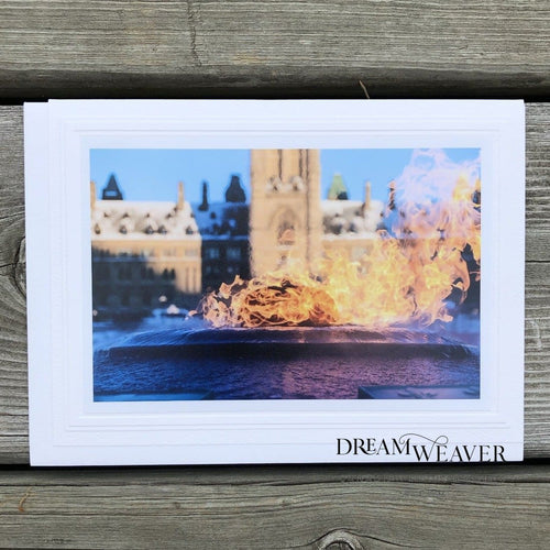 Peace Tower Flame | Caleb Ficner Cards
