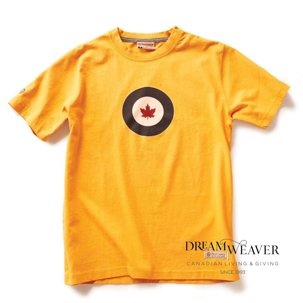 RCAF T-Shirt - Burnt Yellow | Red Canoe Fashion