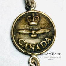Load image into Gallery viewer, RCAF Vintage Button Bracelet | Thin jewelry
