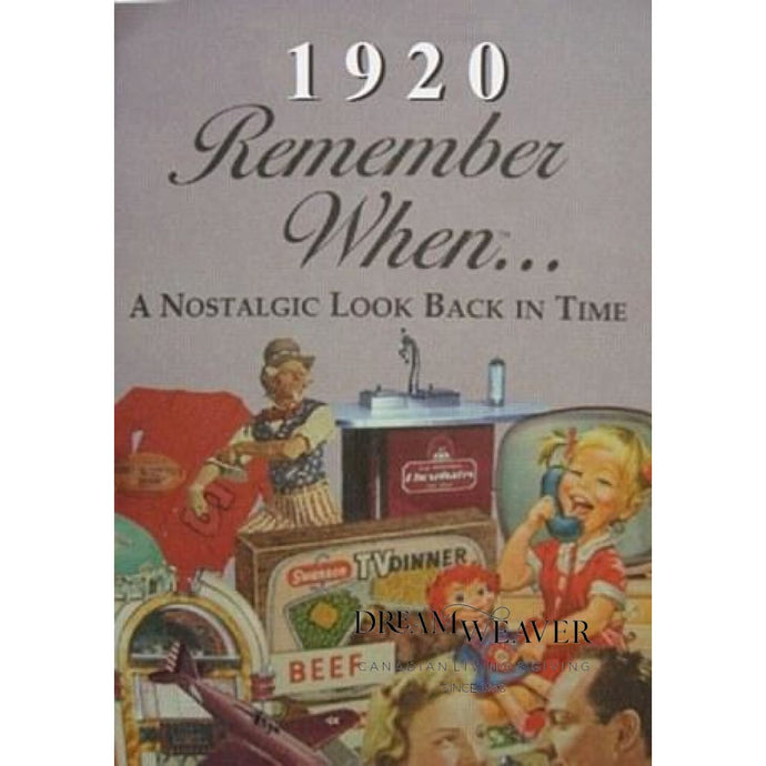 Remember When Card Book stationary