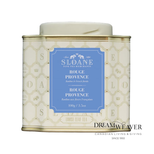 Rouge Provence Tin Caddy | Sloane Tea | Dream Weaver Canada