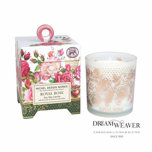 Royal Rose Candle Small | Michel Design Works | Dream Weaver Canada